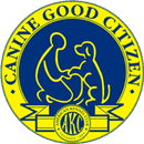 AKC Canine Good Citizen (CGC) certification badge.
